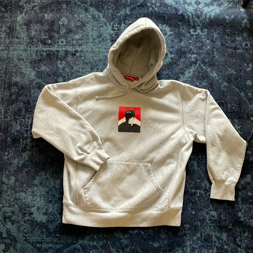 Supreme Grey Small Hoodie Not Bogo
